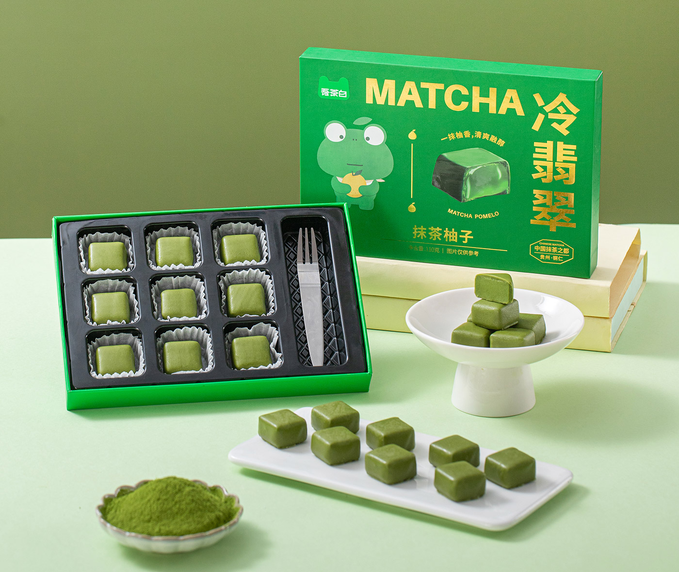 抹茶柚子味巧克力 详情图 2