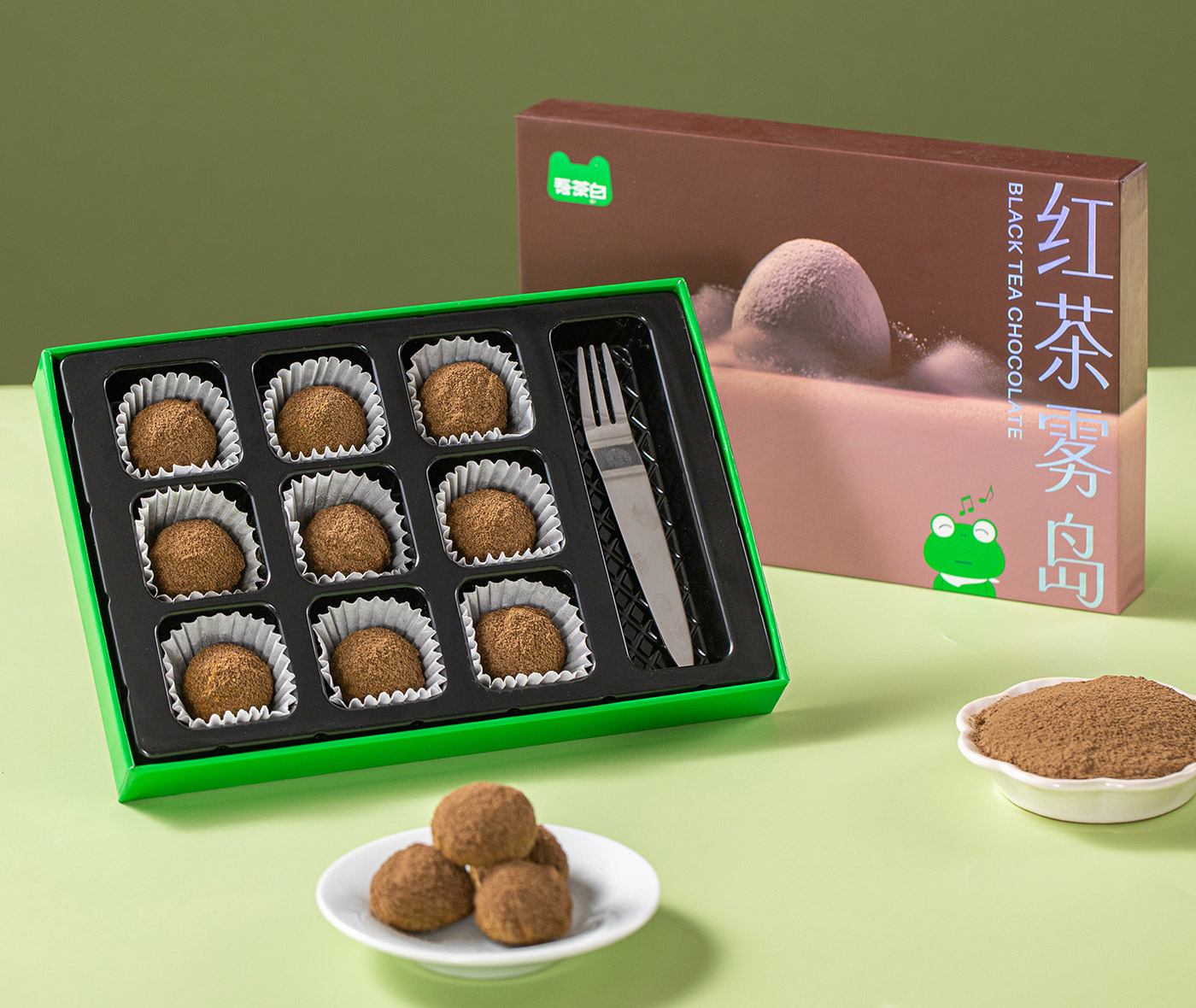 红茶松露形巧克力 详情图 2