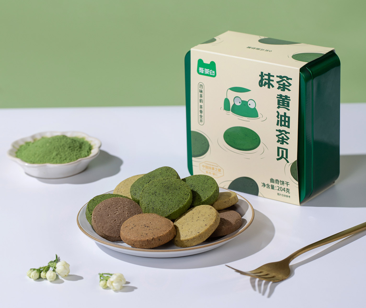 抹茶黄油茶贝 详情图 3