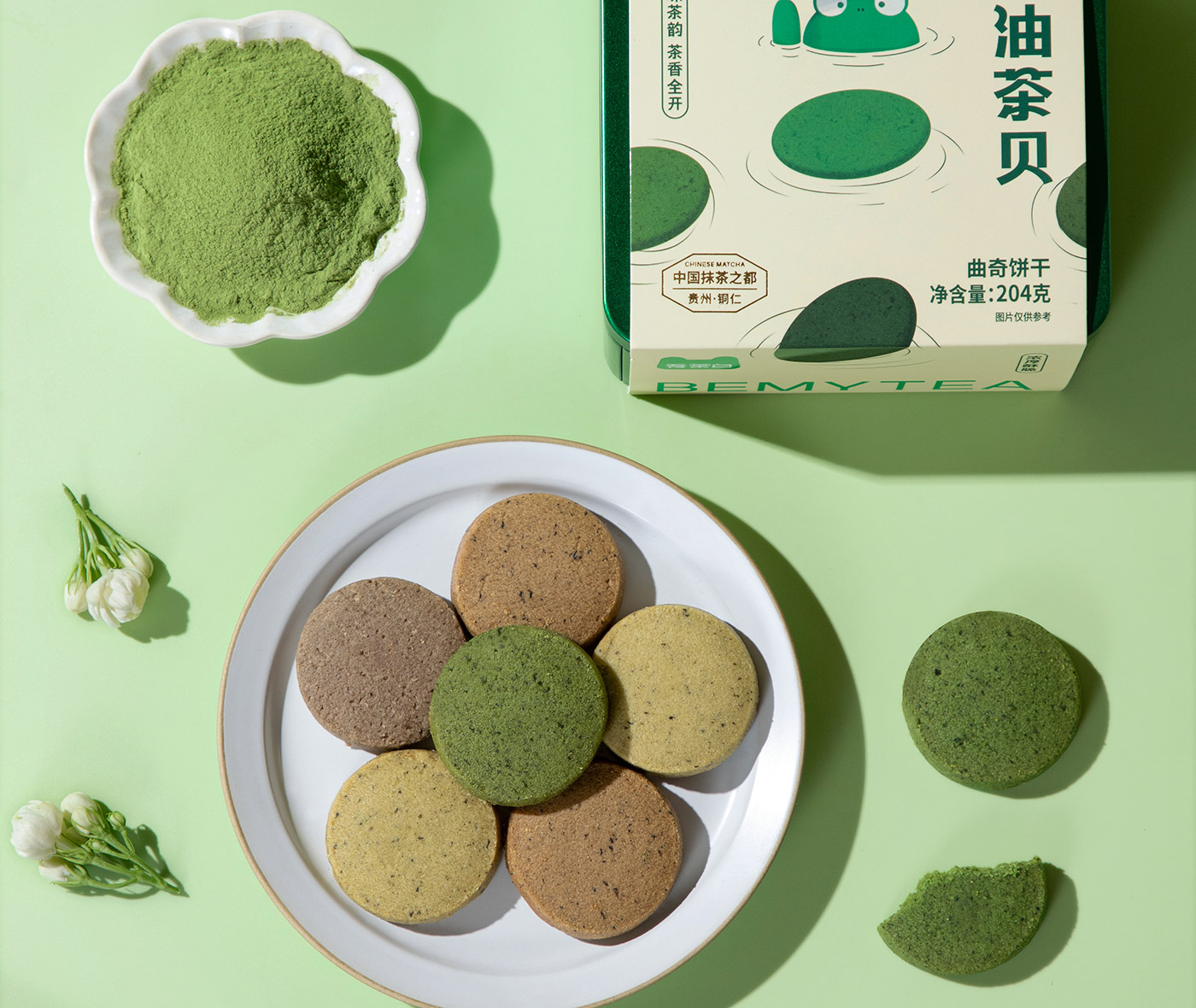 抹茶黄油茶贝 详情图 4
