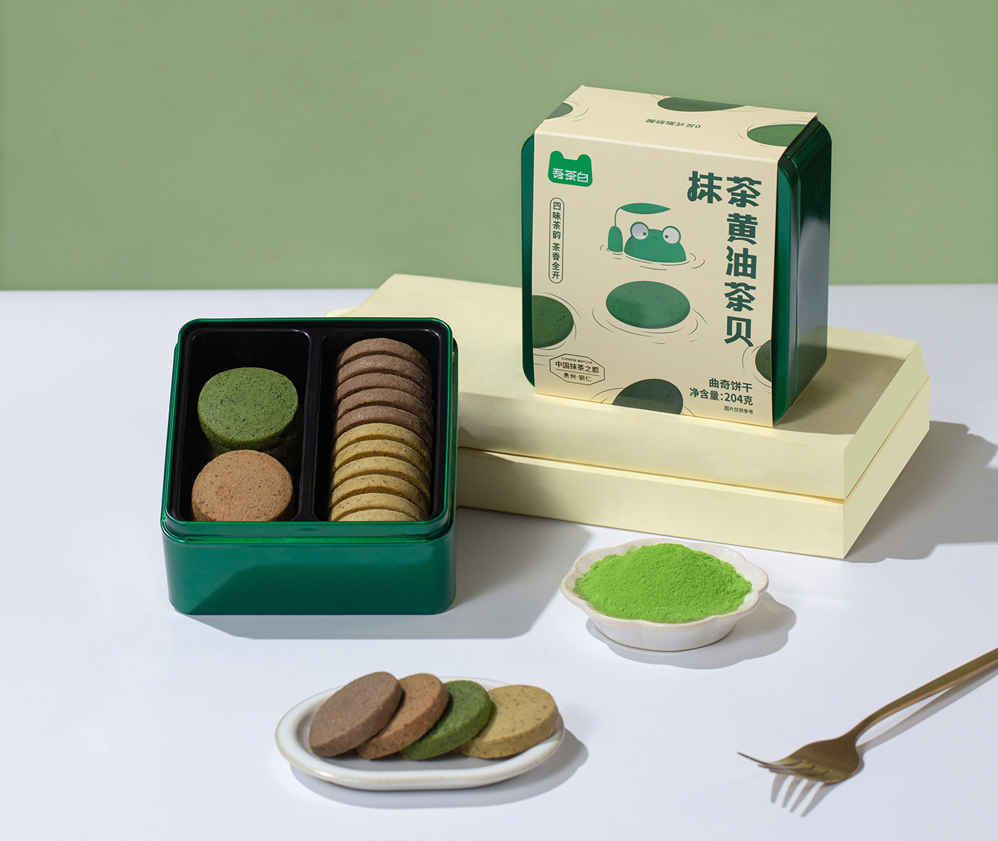 抹茶黄油茶贝 详情图 5